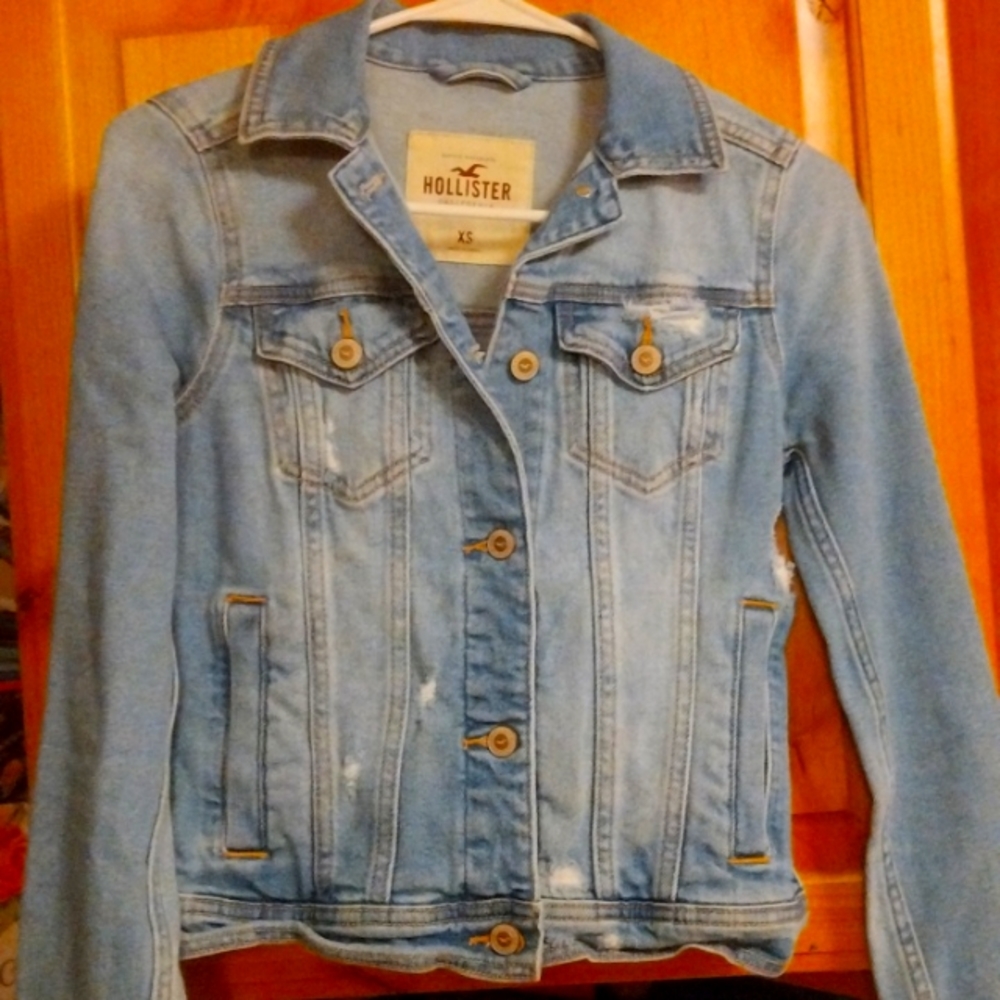 Hollister xs ladies jean jacket
